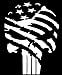 American Flag Punisher Vinyl Decal Sticker|Car Truck Van Wall Laptop|WHITE|5.5 In|KCD678