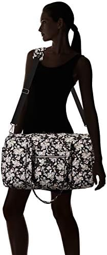 Vera Bradley Women's Signature Cotton Large Travel Duffel Travel Bag, Holland Garden, One Size 6 Vera Bradley Women's Signature Cotton Large Travel Duffel Travel Bag, Holland Garden, One Size