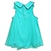 iiniim Baby Girls Princess One-piece Romper Jumpsuit Wedding Flower Girl Dress Blue 9-12 Months