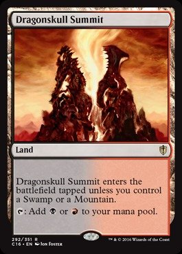 Magic: the Gathering - Dragonskull Summit (292/351) - Commander 2016