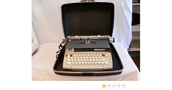 Amazon.com: Smith Corona Electra 120 - Máquina de escribir : Productos de  Oficina