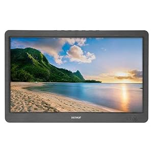 Denver LED 1032 Mini LED TV, 10 inch, 12 V/220 V, USB, HDMI