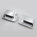 EAG Triple Chrome Plated ABS 2 Door Handle Cover for 99-16 Ford F-250/350/450 (W/O PSG Key Hole)
