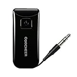 Coocheer Wireless Portable USB Stereo Music Bluetooth Stereo Transmitter Adapter Dongle for Headphones, TV, Desktop, Tablet, Laptop , MP3 MP4 Player, CD DVD Players and other 3.5mm Audio Devices