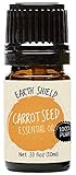 Earth Shield Carrot Seed Essential Oil is 100% Pure and Therapeutic Grade - 10ml