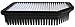 Mahle LX3300 Air Filter
