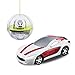 haomsj Remote Control Car 2.4G Mini RC Cars in Crystal Ball Pocket Racers Cars RC Toys for Kids Boys and Girls with LED Lights 1/58 Scale