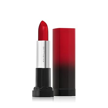 Maybelline New York Color Sensational Reds On Fire Lipstick, 05 Mercury Red, 3.9 g