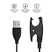 MoKo Suunto Ambit3 Vertical Charger, Replacement USB Charger Charging Cable Cradle Dock Clip for Suunto3 Fitness, Spartan Trainer, Ambit, Ambit 2/3, Traverse, Kailash, Black