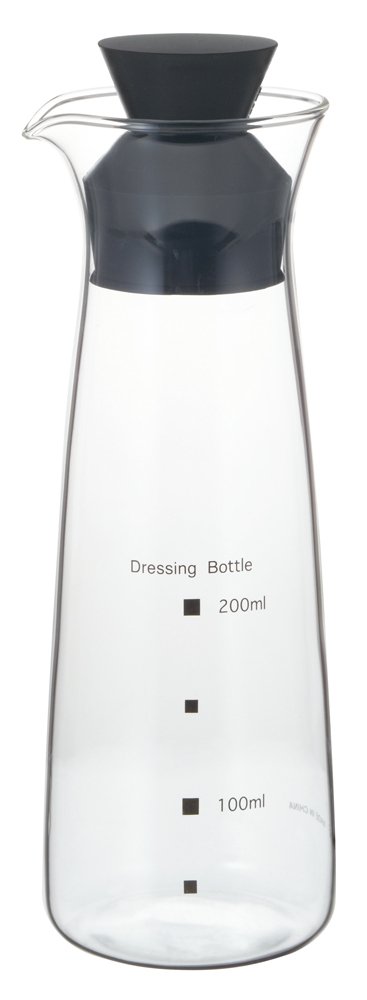 iwaki(イワキ) 耐熱ガラス ドレッシングボトル 300ml K5014-BK KT5014-BK クリア商品画像