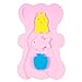 NIRVANA Comfy Baby Bath Sponge Cushion Anti Bacterial And Skid Proof Bath Mat (Pink)