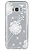 3Cworld Galaxy S8 Case, Ultra Thin Clear Art Pattern Crystal Gel TPU Rubber Flexible Slim Skin Soft Case for Samsung Galaxy S8 (Dandelion/Bird Flying-White)