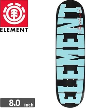 Amazon Element エレメント スケートボード デッキ Bold Deck 8 5 X 32 625 No15 8 5インチ 7プライ 並行輸入品 Element エレメント デッキ