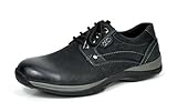 Bruno MARC MODA ITALY Men's Classic Leather Lace Up Driving Casual Moccasins Oxfords shoes