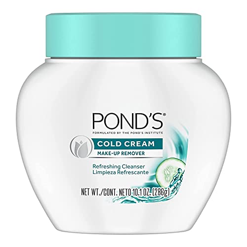 Pond's Cold Cream Make-Up remover Cucumber 10.1 oz (Packaging may vary)​ (Pack of 3)