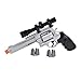Maxx Action Hunting Series Toy Hunting Pistol with Removable Adjustable Huntingx 40Mm, Removable Toy Bullets, Revolving Chamber Electronic Lights & Sounds For Kids Meets All USA Toy Safety Standards