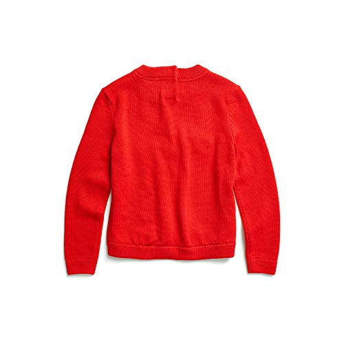 image for Tommy Hilfiger Girls' Adaptive Sweater with Hook and Loop Fastener at 