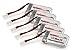 Tenergy 5pcs 3.7V 380mAh LiPO Battery for Hubsan X4 (H107C, H107D), Syma X11 X11C, TDR Spider, Holy Stone F180C HS170
