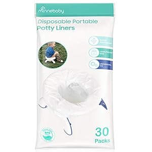 [30 Counts] Disposable Potty Liners Compatible with OXO Tot 2-in-1 Go Potty, Potty Refill Bags for Toddler Travel…