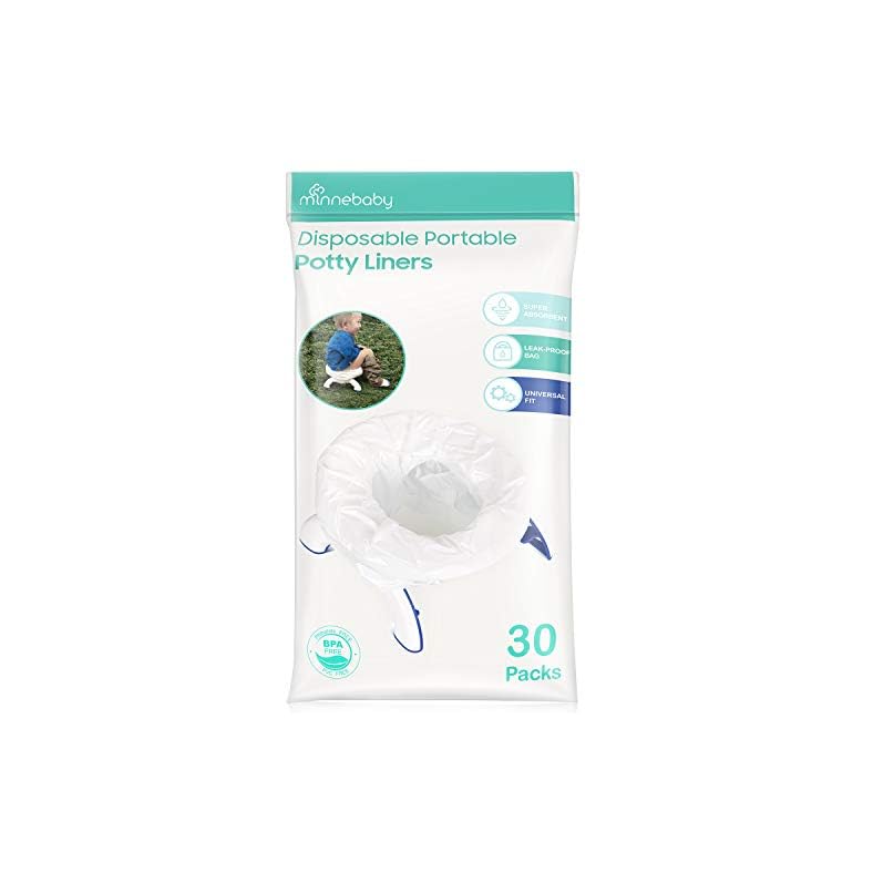 [30 Counts] Disposable Potty Liners Compatible with OXO Tot 2-in-1 Go Potty, Potty Refill Bags for Toddler Travel…