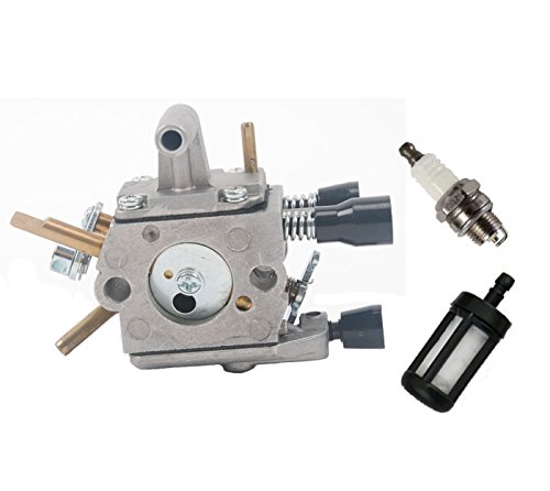 HIFROM TM Replace Carburetor Carb Spark Plug Oil Filter fits for Stihl FS120 FS200 FS250 TRIMMER WEEDEATER BRUSH CUTTER