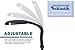 Sleekform LED Floor Lamp for Reading & Crafting | Adjustable Standing Overhead Gooseneck | Full Spectrum Dimmable| Eye Protective Natural Daylight | Sturdy Base | For Hobbies, Sewing, Crafting