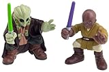Star Wars Episode 3 Junior Figure 2 Pack Mace Windu & Kit Fisto