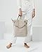 BAGGU Duck Bag Canvas Tote, Essential Everyday Tote, Spacious and Roomy, Natural Grid (2018)