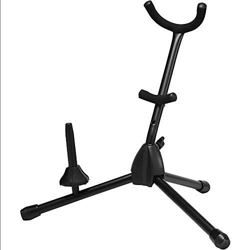 Folding Alto or Tenor Saxophone Stand with Single Flute or Clarinet Peg - Thumbnail 2