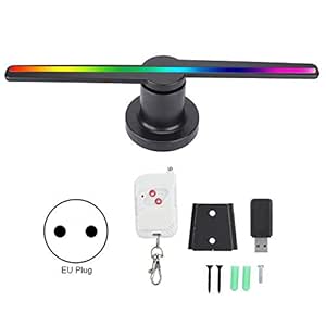 Lazmin Pantalla de proyector holográfico 3D Fan de Hologram ...