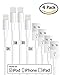 2Pack 3ft & 2Pack 6ft Premium Nylon Braided iPhone Lightning