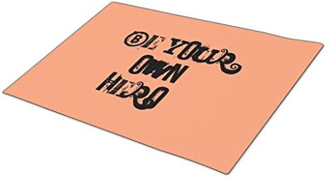 AbbyDay Monogrammed Door Mat Cool Humor Fitness Monogram Doormat One size