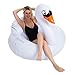 JOYIN Inflatable Swan Tube, Pool Float, Fun Beach Floaties, Swim Party Toys, Summer Pool Raft Lounge for Adults & Kids, with 2 Cup Holders and Head Rest