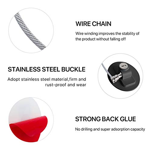 Refrigerator Lock, Child Proof Safety Locks, Super Strong Adhesive No Drilling, Easy to Install