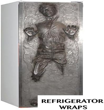 Han Solo Carbonite Mini Fridge Front Wrap Sticker Rm Wraps