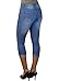 Alfa Global Junior's Low Rise Skinny Denim Capri Pants