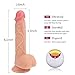 Vibrating Realistic Dildo Vibrator with 360° Rotation and Thrusting, Adorime Silicone G-Spot Dildos with Strong Suction Cup and Wireless Remote Control – Rechargeable Waterproof Sex Toys for Women andthumb 1