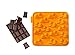 Siliconezone Tiger Chocolate Mold, 1, Orange