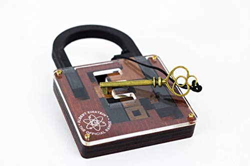 The Einstein Collection Lock Puzzle - Tricky padlock brain game - Professor Puzzle 3D Brain Teaser Puzzles. - Thumbnail 4