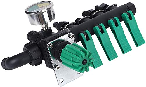 4 Way Water Splitter Agricultural Sprayer Control Valve Accessories for Agriculture 26 x 19 x 10.5 cm