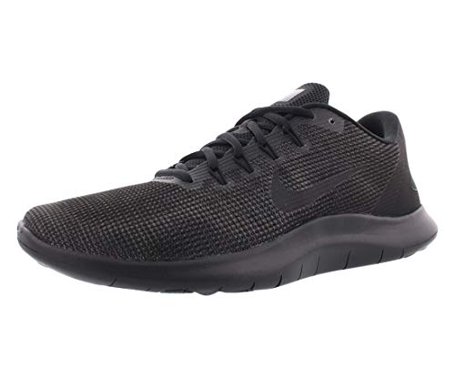 Nike Men's Flex RN 2018 Running Shoe Black/Dark Grey/Anthracite Size 10 M US