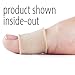 NatraCure Gel Tube Cushion Sleeves (Large) – 2 Piece Trim-to-Fit Tubing Set – (Relieves and Protects Corns, Blisters, Hammertoes, Calluses, Toes) - 1201-M CAT