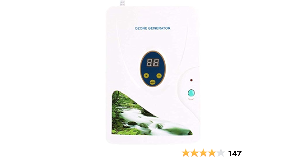 ZJchao Ozonizador doméstico Digital generador de ozono ...