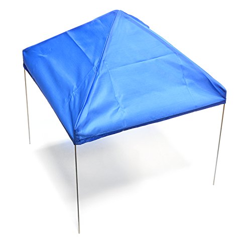 Integy RC Model Hop-ups C26484BLUE Realistic Pop Up 15x15 Inch Canopy Tent for 1/10 Scale Crawler Truck