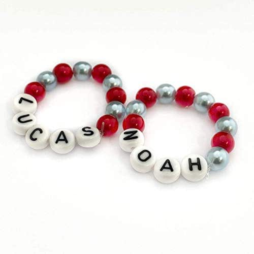 Twin Name Bracelets, Newborn Baby Twin ID Bracelet, Kids