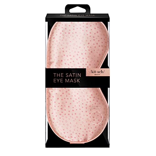 Kitsch Kitsch Satin Sleep Eye Mask, Cooling Eye Mask for Sleeping, Eye