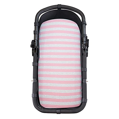 JYOKO KIDS Fitted cotton Sheet for Carrycot (PINK ISLAND)