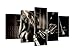 Canvas Print Picture - 5 Piece - Total size: Width 59,1