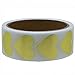 Hybsk 1000pcs Gold Heart Stickers 30mm Love Labels for Crafting Scrapbooking (Gold)