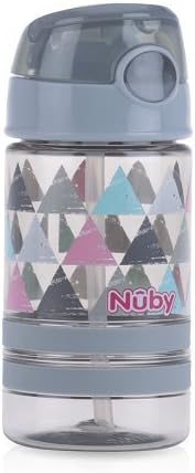 Nuby Tritan Thirsty Kids Power Sipper 360ml Age 18m+ (Grey)